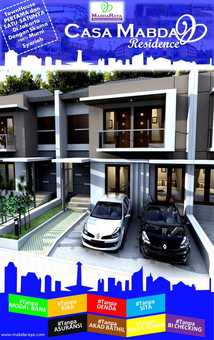 Casa Mabda TownHouse Rumah Mewah di Jakarta Selatan