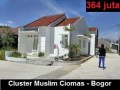 Perumahan Syariah Cluster Muslim Ciomas Bogor