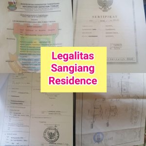 Sangiang Residence Tangerang tahap 2 Perum dekat Bandara