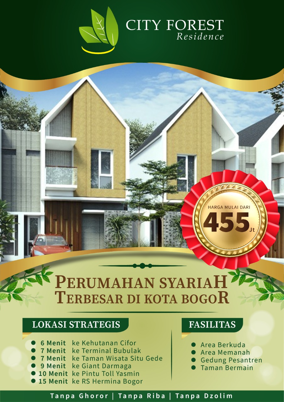 Jual Rumah di Bogor Cifor