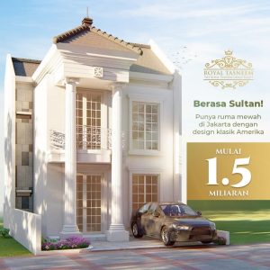Royal Tasneem Rumah Mewah Desain Klasik di Jakarta