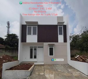 Jual Rumah di Rawalumbu Adzkia Residence