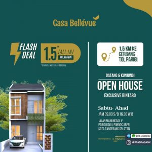 Casa Bellevue Residence Perumahan Bintaro Milenial