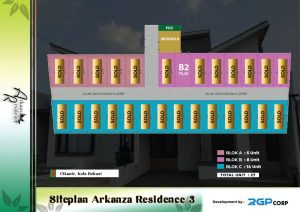 Arkanza Residence 3 Perumahan Jatiasih Cikunir Komsen