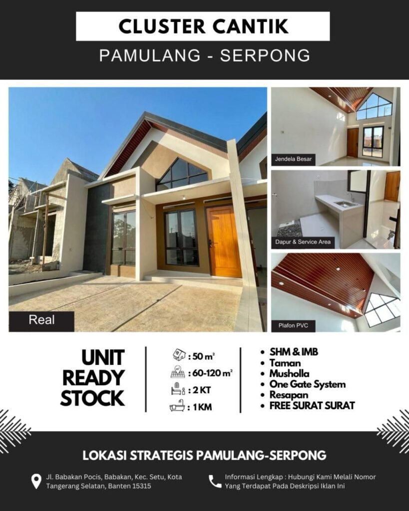 Rumah Pamulang Serpong